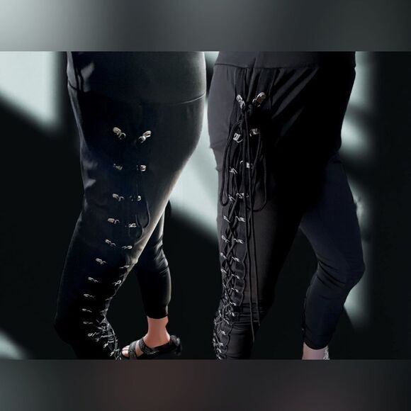 Stretchy l Petite l Lace-up l Leggings, Bottoms, Pants l New - Picture 6 of 11